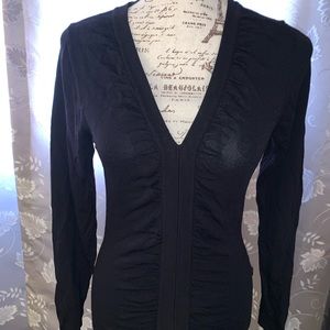 BCBGMAXAZRIA Long-Sleeved Top. Size Medium